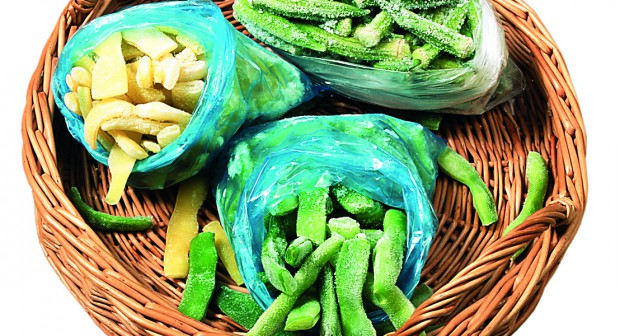 Как да замразим плодове и зеленчуци